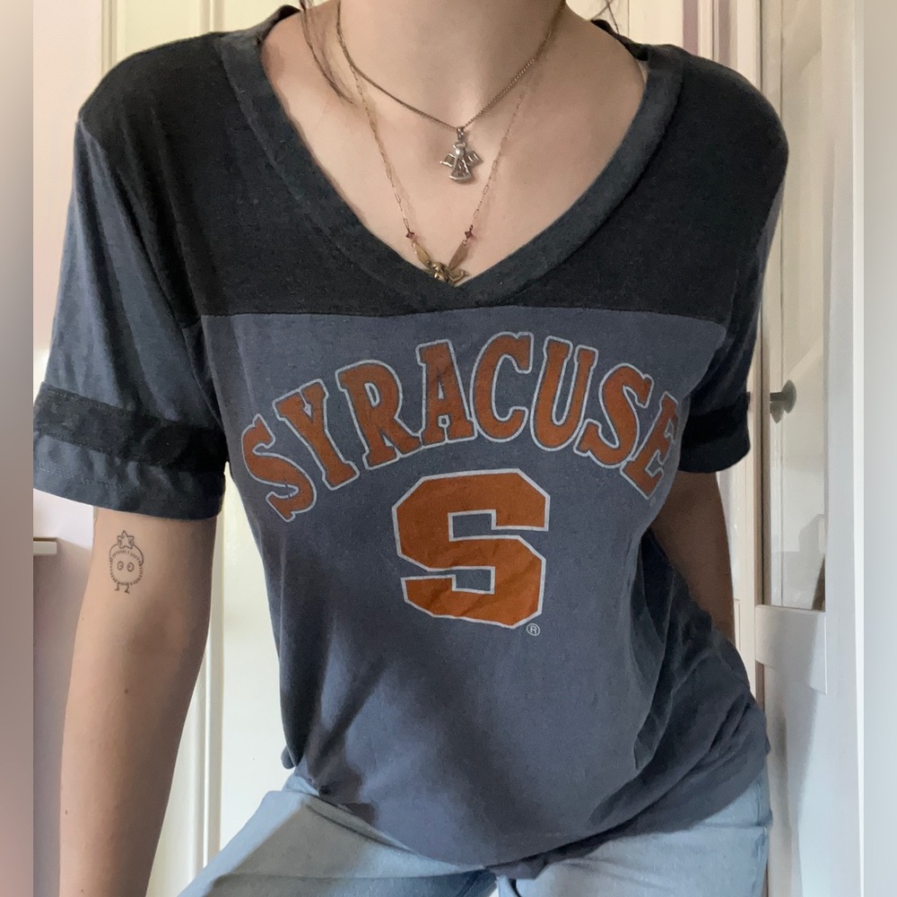 Syracuse Orange Women’s V Neck Soft and Cozy Tee!